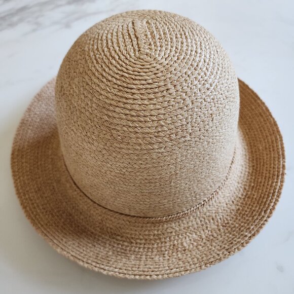 NWT Helen Kaminski Prima 8 Raffia Hat – Elegant Sun-Ready Style ☀️🧢 - Picture 2 of 13